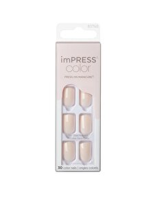 Impress Impress Color Kendinden Yapışkanlı Takma Tırnak Kısa Point Pink