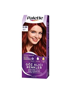 Palette Palette Saç Boyası Göz Alıcı Renkler 6-88 Yoğun Kızıl