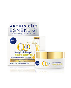 Nivea Nivea Q10 Ekstra Besleyici Gündüz Bakım Kremi SPF 15 Argan Yağı 50 ml
