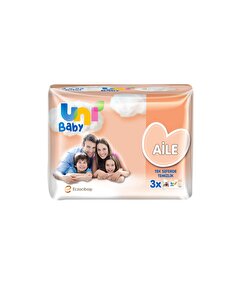 Uni Baby Uni Baby Aile Islak Mendil 3x52