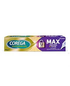 Corega Corega Diş Protezi Yapıştırıcı Krem Max Kontrol 40 gr