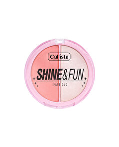 Callista Callista Shine & Fun Face Duo Allık & Aydınlatıcı Paleti 110 Party Gang