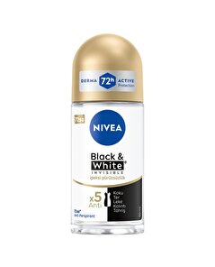 Nivea Nivea Black & White Invisible Roll On İpeksi Pürüzsüzlük 50 ml