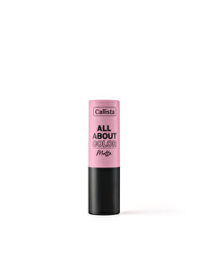 Callista Callista All About Color Lipstick Mat Görünümlü Ruj No:505 Show Business Pembe 1 adet