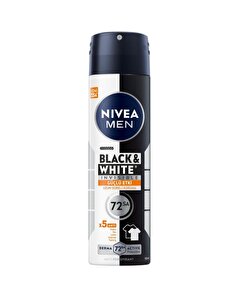 Nivea Men Nivea Men Erkek Sprey Deodorant 72h Anti-perspirant Black&White Invisible Güçlü Etki 50 ml