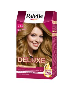 Palette Deluxe Palette Deluxe Saç Boyası Altın Parıltılı Toffee No: 7-65 50 ml