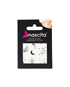 Nascita Nascita Geçici Dövme Rose&Stars 01