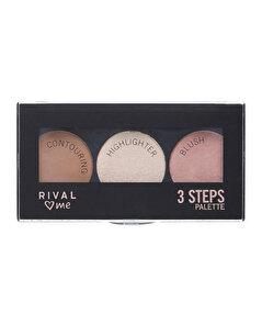 Rival Loves Me Rival Loves Me Pudra Paleti 3 Steps 10 g