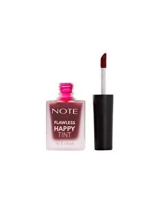 Note Note Flawless Happy Tint Lip & Cheek 02 Wild Cherry Likit Allık Mor