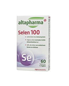 Altapharma Altapharma Selenyum İçeren Takviye Edici Gıda 60 adet