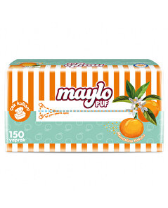 Maylo Maylo Puf Mendil Mandalina Kokulu 150'li