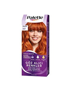 Palette Palette Saç Boyası Göz Alıcı Renkler 7-77 Yoğun Bakır
