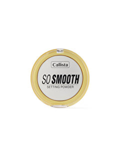 Callista Callista So Smooth Setting Powder Makyaj Sabitleyici Transparan Pudra 01 Bake Me Up