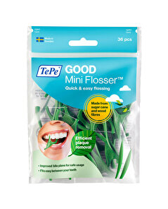 Tepe Tepe Diş İpi Mini Flosser Çatallı 1 adet