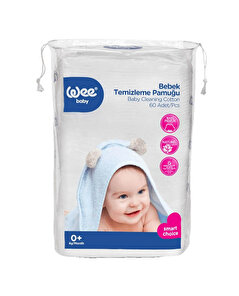 Wee Baby Wee Baby Bebek Temizleme Pamuğu 60'lı