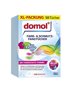 Domol Domol Renk Ayırıcı Mendil Çamaşır Makinesi İçin 50