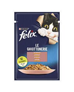 Felix Felix Kedi Yaş Mama Somonlu 85 gr