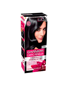 Garnier Garnier Color Naturals Saç Boyası Çrpıcı Renk 1.0 Ekstra Yoğun Siyah 1 adet