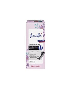 Facelle Facelle Günlük Ped String Slip Siyah 28'li