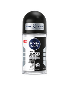Nivea Men Nivea Men Roll-On Deo Invisible Black & White 50 ml