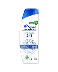Head & Shoulders Head&Shoulders Şampuan 2'si 1 Arada Klasik Bakım Kepek Karşıtı 300 ml