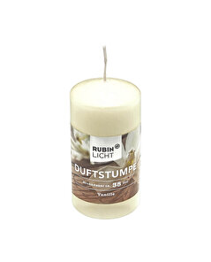 Rubin Licht Rubin Licht Kokulu Silindir Mum Bourbon & Vanilya 110x60 mm
