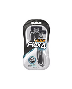 BIC BIC Flex4 Traş Bıçağı 4 Bıçaklı 3'lü