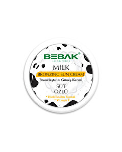 Bebak Bebak Süt Özlü Bronzlaştırıcı Güneş Kremi 100 ml