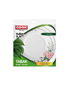 Cook Cook Karton Tabak Orta 10 adet