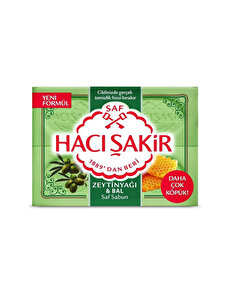 Hacı Şakir Hacı Şakir Katı Sabun Zeytinyağı ve Bal 4 x 150 gr