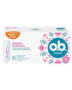 O.B O.B. Tampon Original 32'li Super