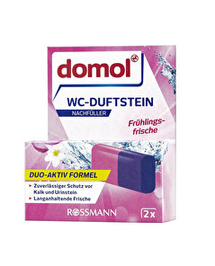 Domol Domol WC Kokusu Klozet Blok Yedek Bahar Ferahlığı 80 g