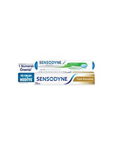 Sensodyne Sensodyne Tam Koruma Diş Macunu 75 ml + Diş Fırçası