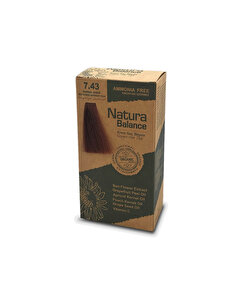 Natura Balance Natura Balance Krem Saç Boyası Kumral Bakır 7.43 1 adet