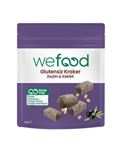 Wefood Wefood Zeytinli Kekikli Kraker 40 gr