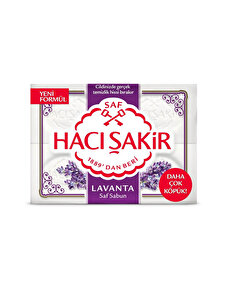 Hacı Şakir Hacı Şakir Katı Sabun Lavanta 4 adet