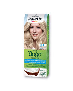 Palette Palette Saç Boyası Natural Colors 12-1 Küllü Buzlu Sarı 30 ml