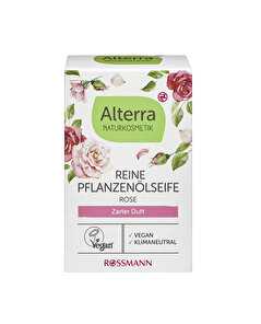 Alterra Alterra Bitkisel Sabun %100 Doğal - Gül Çiçekleri Esansı 100 g