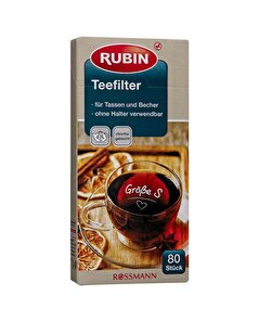 Rubin Rubin Çay Filtresi Küçük Boy 80'li