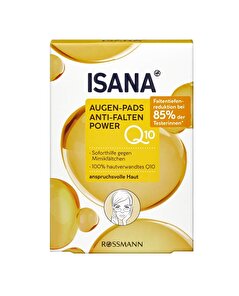 Isana Isana Q10 Göz Altı Pedleri Kırışıklık Karşıtı & Canlandırıcı, 6x2 ped
