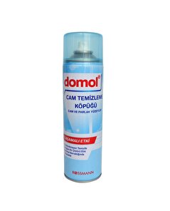 Domol Domol Cam Temizleme Köpüğü Cam ve Parlak Yüzeyler 500 ml