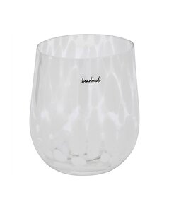 Ideenwelt Ideenwelt Cam Bardak Noktalı Beyaz 450 ml