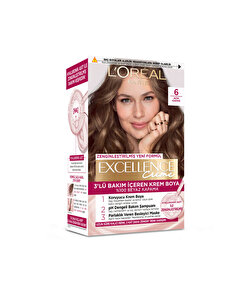 L’Oréal Paris L’Oréal Paris Excellence Creme Saç Boyası Açık Kahve 6