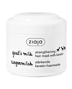 Ziaja Ziaja Keçi Sütü Saç Maskesi Kuru ve Donuk Saçlar, Keçi Sütü ve Keratin İçerikli 200 ml
