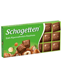 Schogetten Schogetten Çikolata Alpine Süt &Fındıklı 100 gr