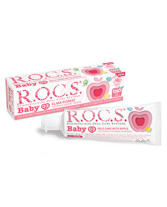 Rocs Rocs Baby Diş Macunu 0-3 Yaş Elma Püresi 45 gr