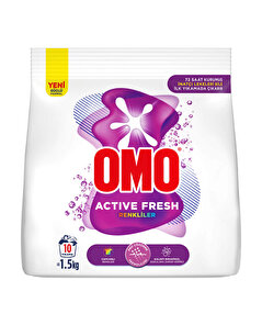 Omo Omo Active Fresh Renkliler Toz Deterjanı 1.5 kg