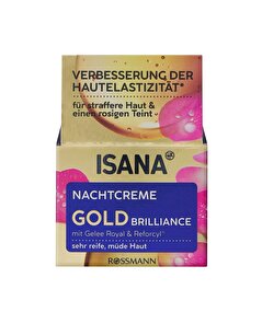 Isana Isana Gold Brilliance Gece Kremi Yoğun Bakım Etkili 50 ml