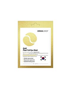 Dermal Dermal Gold Flash Foil Kağıt Göz Maskesi 4 Gr