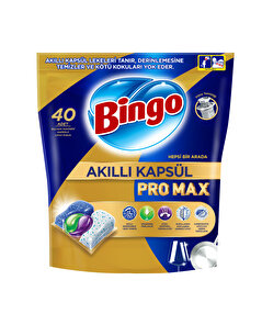 Bingo Bingo Bulaşık Kapsülü Pro Max 40'lı